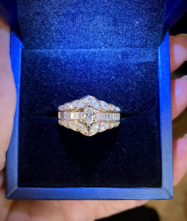 Beautiful Diamond ring for my 40th Wedding Anniversary! 