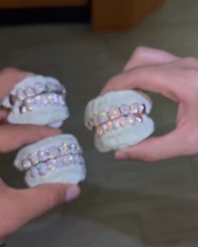 Everything we supply is 100% natural diamonds and made in house. Serious inquires check out the webs