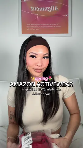 ✨SPRING🌷AMAZON ACTIVEWEAR FINDS! — inspired by GS🦈, Alphalete, & Darc Sport! ☺️ #amazonactivewear 