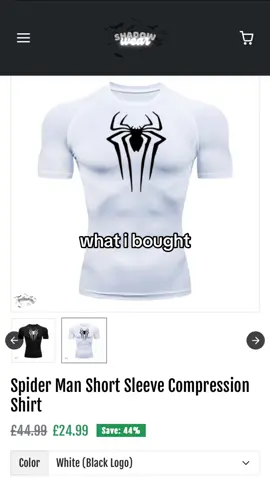 Link In bio to buy🕸️ #gym #spiderman2099 #GymTok #gymclothing #clothingbrand #compressionshirt #spi