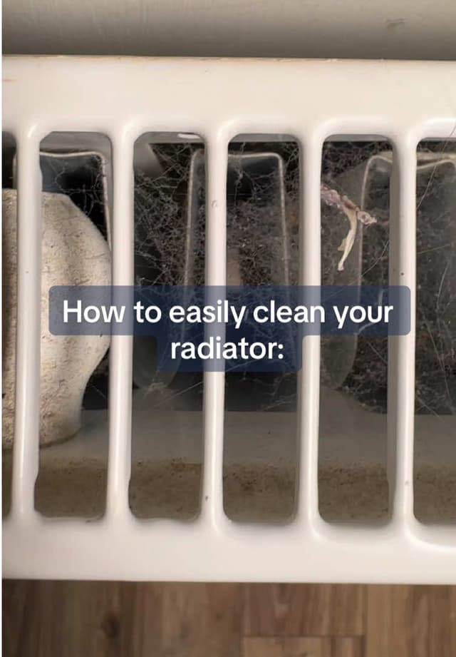 Radiator cleaning, made simple! A build up of dust can cause your radiator to work harder than neces