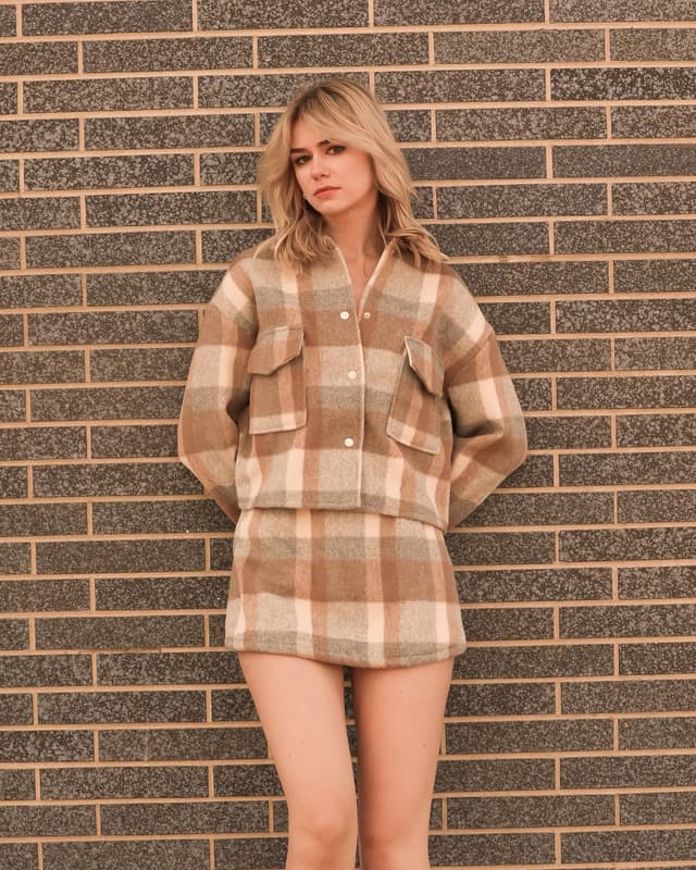 🤍 Plaid everything please! 🤍 
Featuring our From Above Plaid Set!

•
•
•
📸 @noellegrace.img