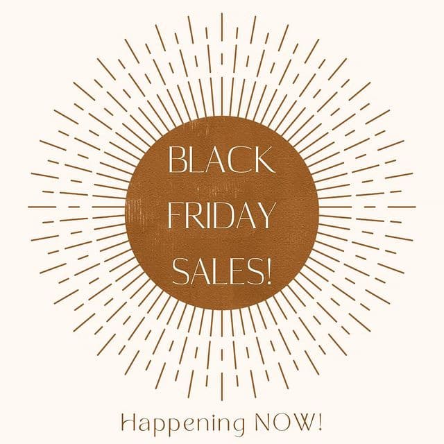 ✨ We have so many Black Friday Sales happening RIGHT NOW! Make sure you check out our online store o