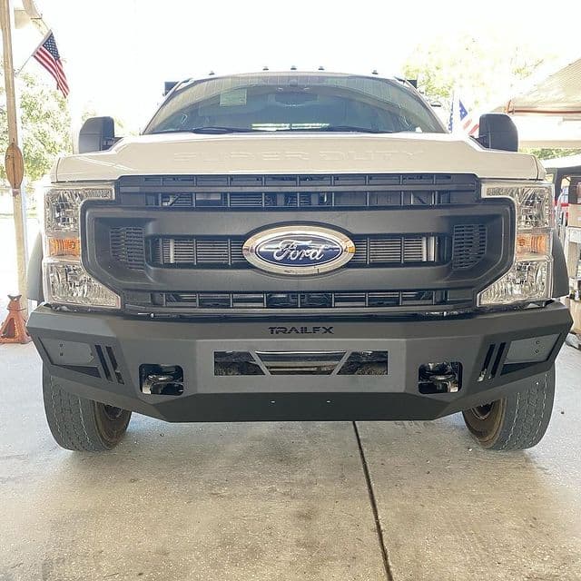 Repost: @smtruckworld 

F450 with TrailFX front bumper ðŸ”¥

#trailfx #f450superduty #bumper #ford #